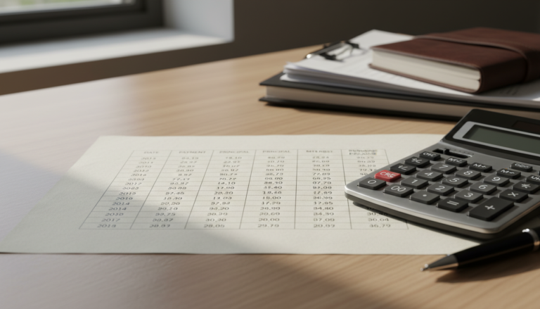 Tout savoir sur le tableau d’amortissement et son utilité